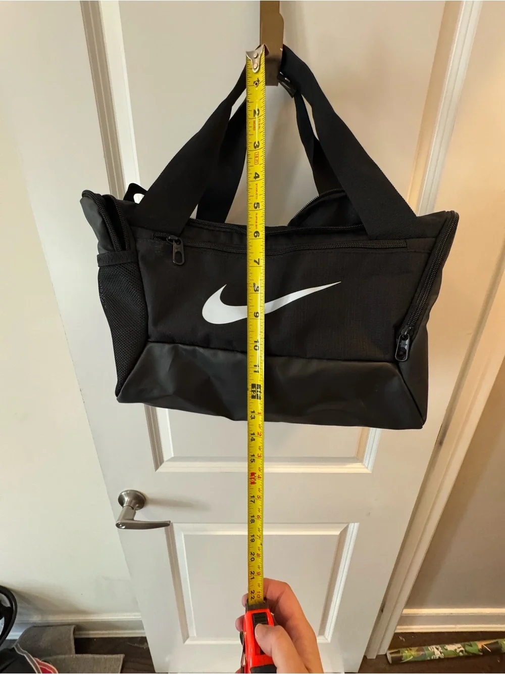 Nike Brasilia Black Duffel / Gym Bag – Shoe Compartment & Shoulder Strap